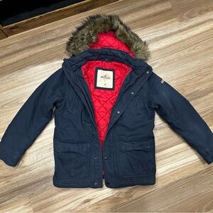 HOLLISTER PARKA MENS SIZE M